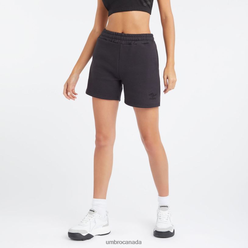 Black Clothing Core Sweat Shorts Women Umbro 262Z8497