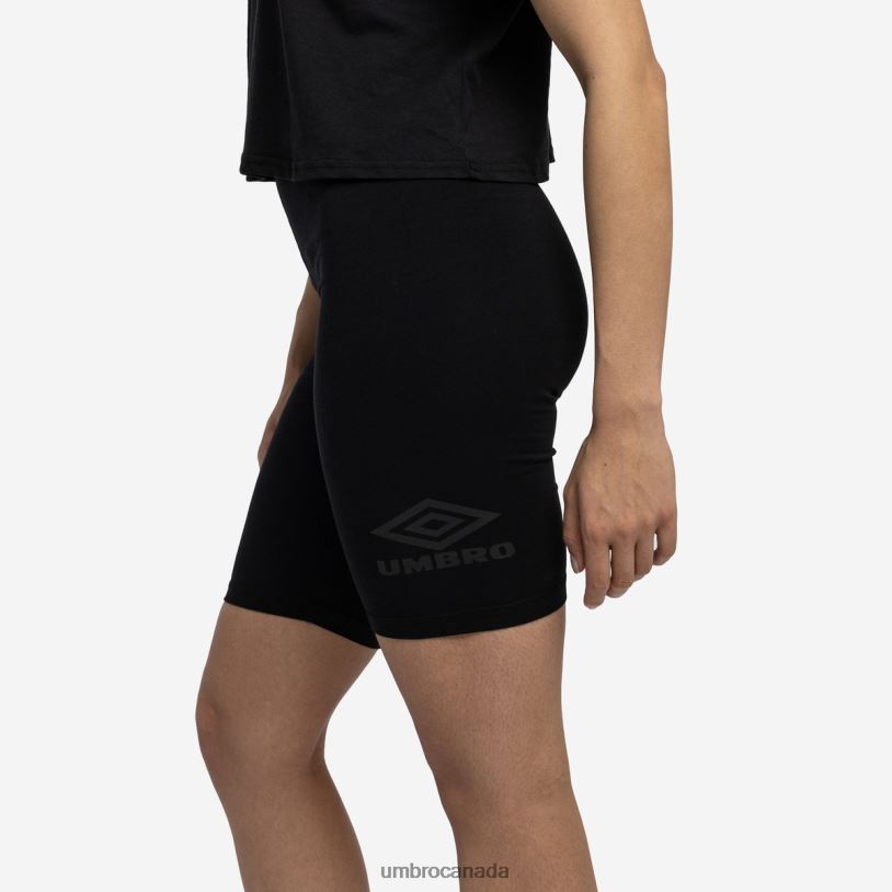 Black Clothing Diamond Cycling Shorts Women Umbro 262Z8506