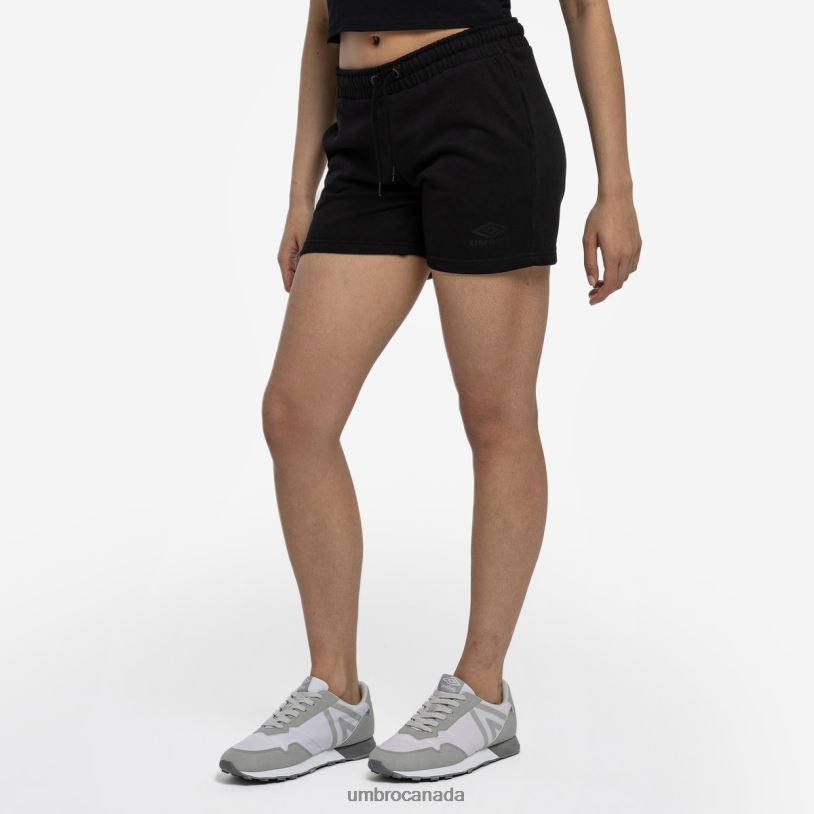 Black Clothing Diamond Jog Short Women Umbro 262Z8504