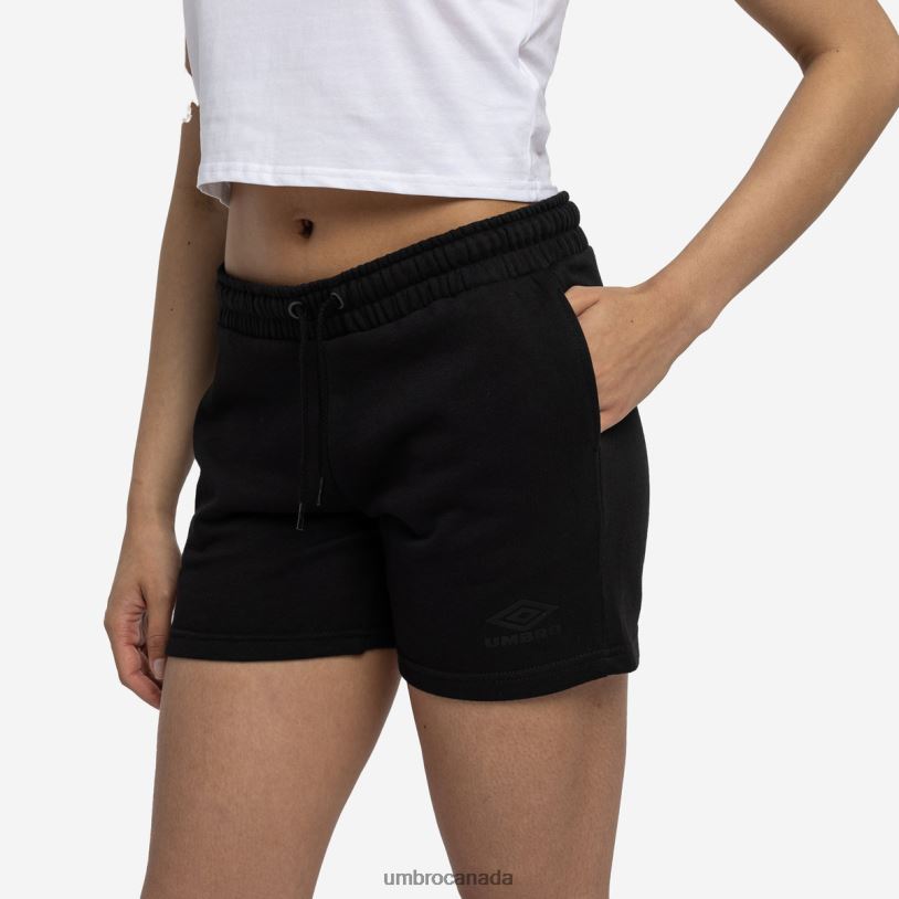 Black Clothing Diamond Jog Short Women Umbro 262Z8504