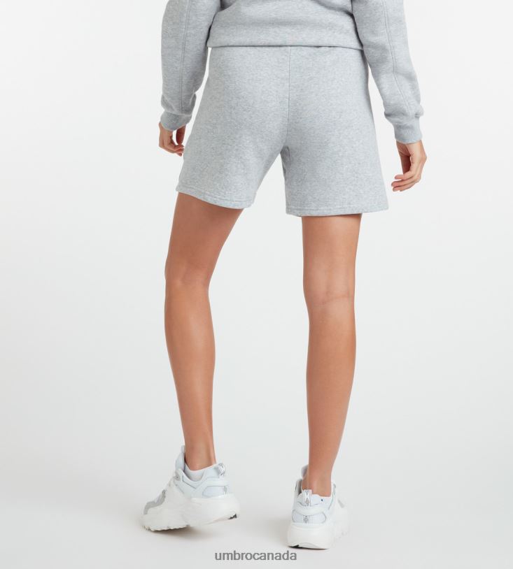 Grey Marl/White Clothing Club Leisure Jog Short Women Umbro 262Z8501