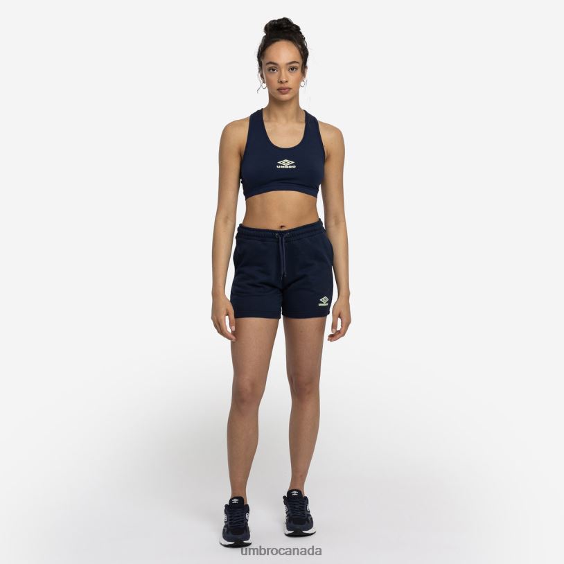 Indigo Mood/Seafoam Clothing Diamond Jog Short Women Umbro 262Z8503