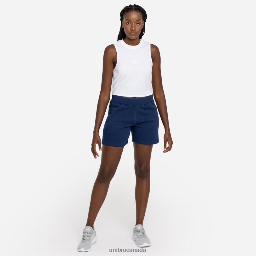 TW Navy Clothing Pro Fleece Elite Short Women Umbro 262Z8509