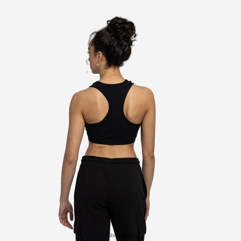 Black Clothing Diamond Sports Bra Women Umbro 262Z8527