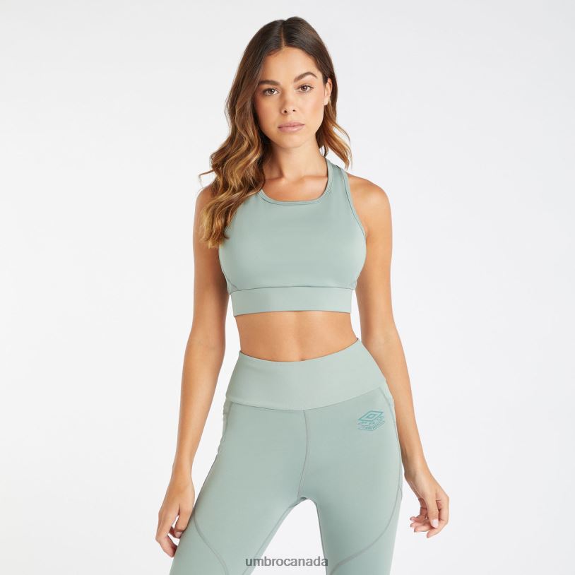 Chinois Green Clothing Pro Training Sports Bra Women Umbro 262Z8523