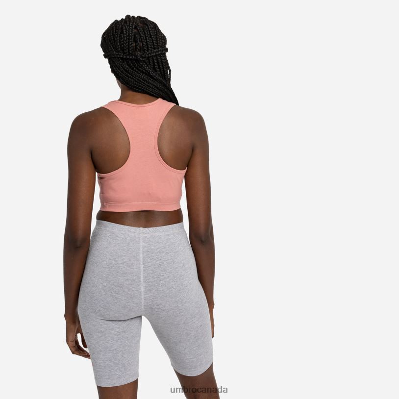 Rosette/White Clothing Diamond Sports Bra Women Umbro 262Z8530