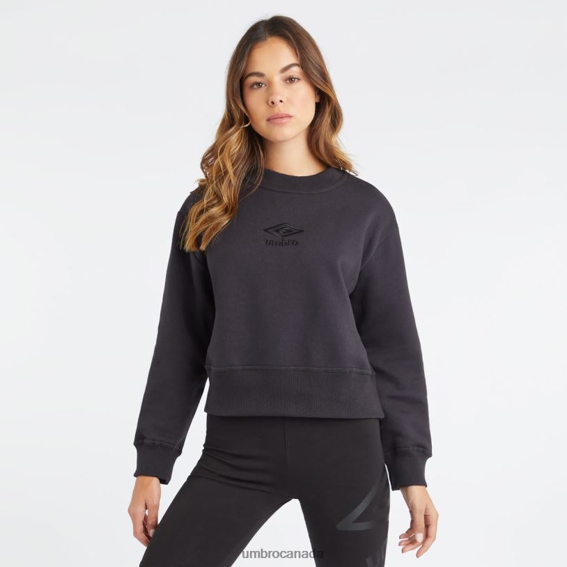 Black Clothing Core Boxy Sweatshirt Women Umbro 262Z8427