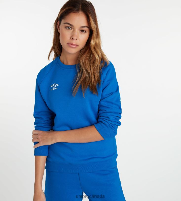 TW Royal/White Clothing Club Leisure Sweat Women Umbro 262Z8435