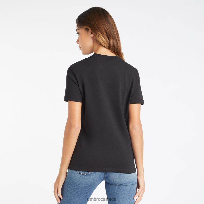Black Clothing Core Classic Tee Women Umbro 262Z8394