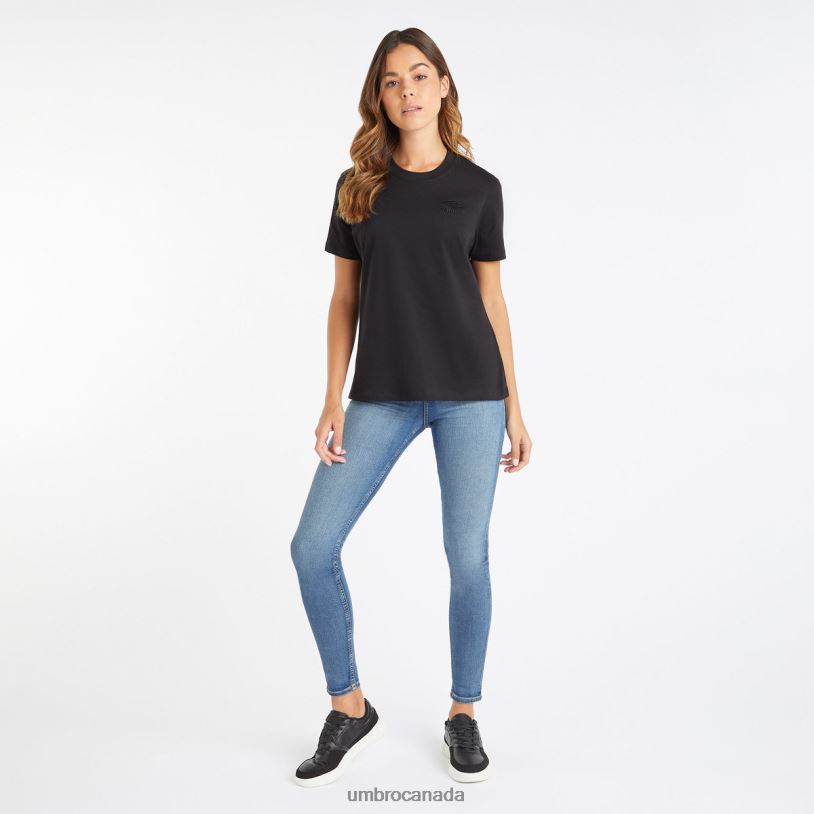 Black Clothing Core Classic Tee Women Umbro 262Z8394