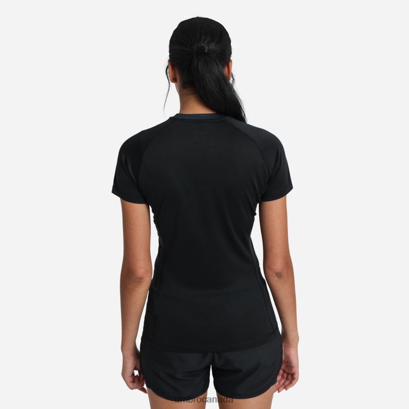 Black Clothing Pro Training Printed Poly Tee Women Umbro 262Z8397