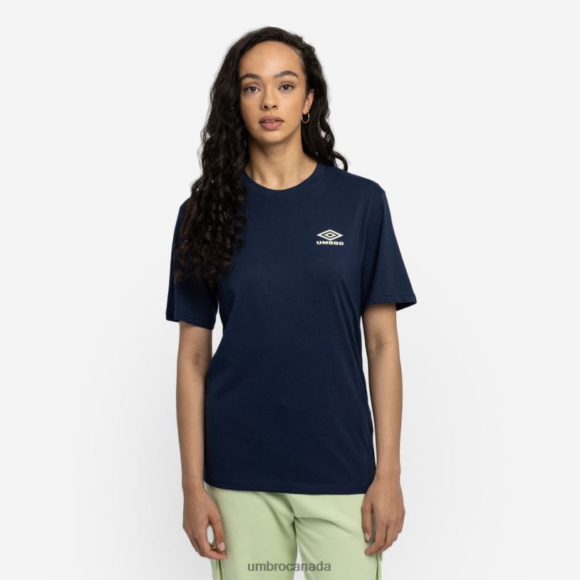 Indigo Mood/Seafoam Clothing Diamond Boyfriend Tee Women Umbro 262Z8421