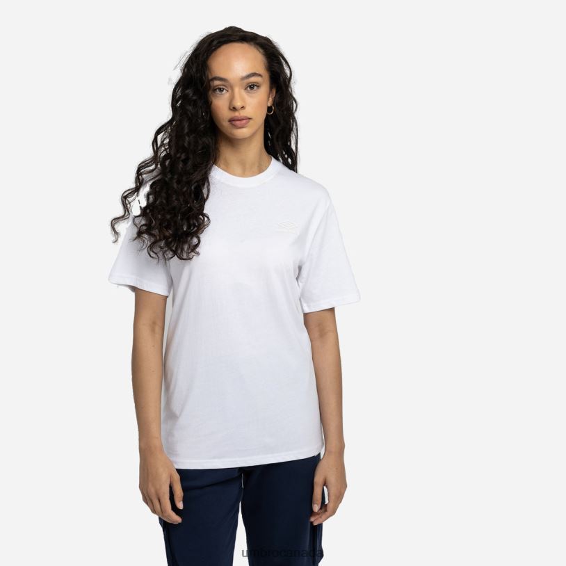 White Clothing Diamond Boyfriend Tee Women Umbro 262Z8424