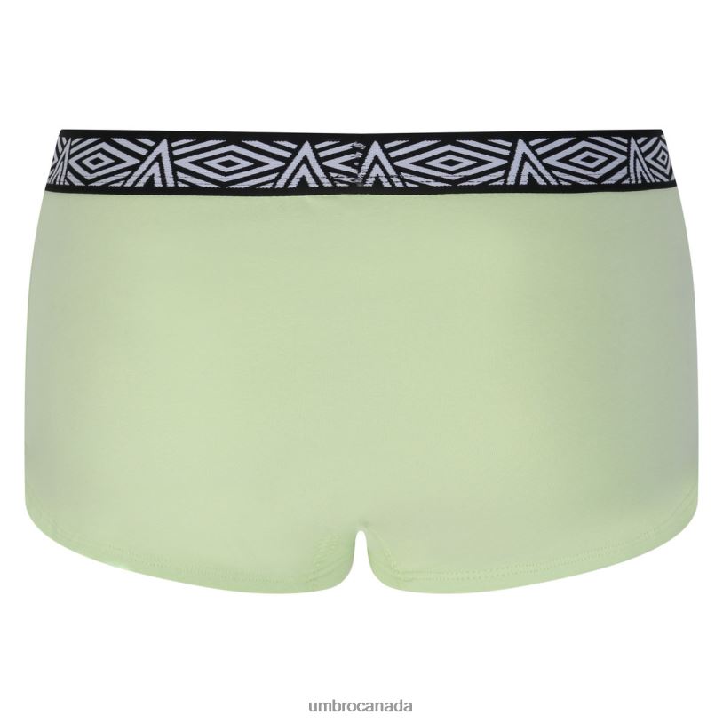 Green/Turquoise Clothing Core Ladies Hipster 2 Pack Women Umbro 262Z8543