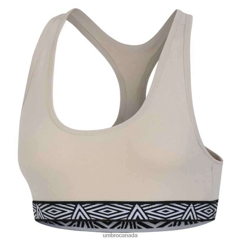 Orange/Clay Clothing Core Ladies Bra Top 2 Pack Women Umbro 262Z8537