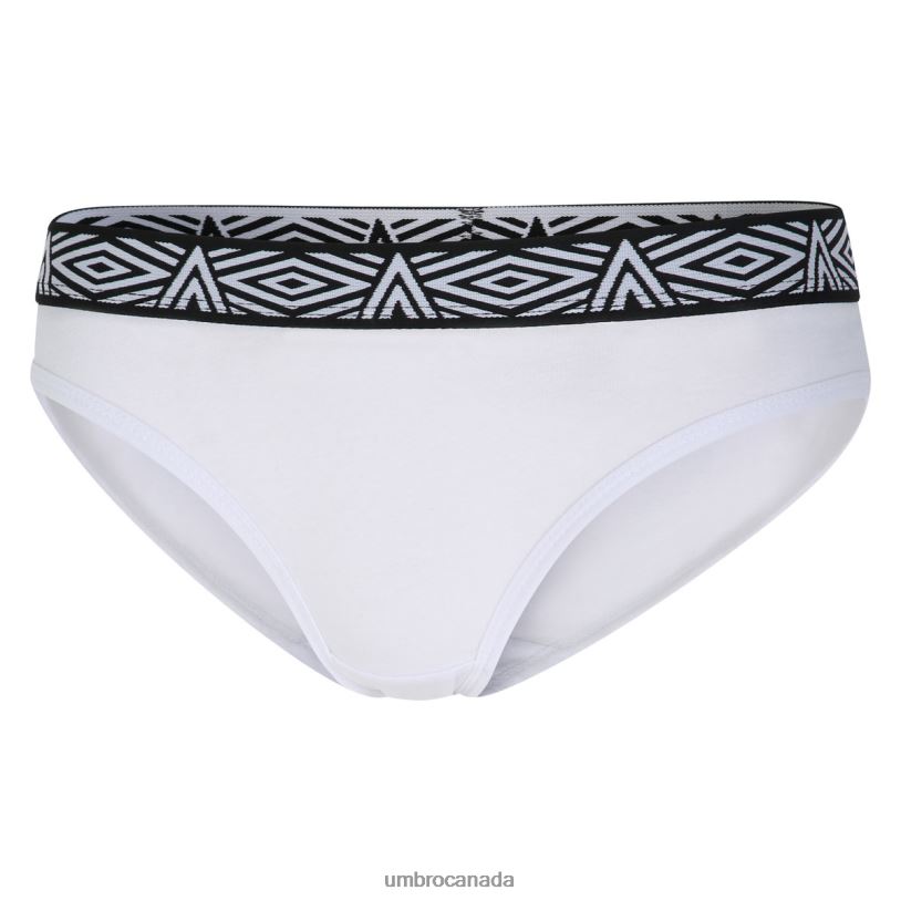 White Clothing Core Briefs 5 Pack Women Umbro 262Z8534